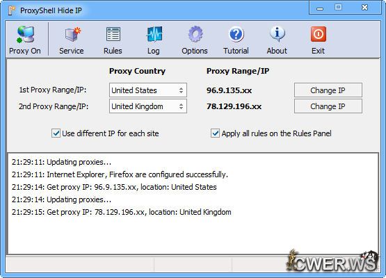 ProxyShell Hide IP 7