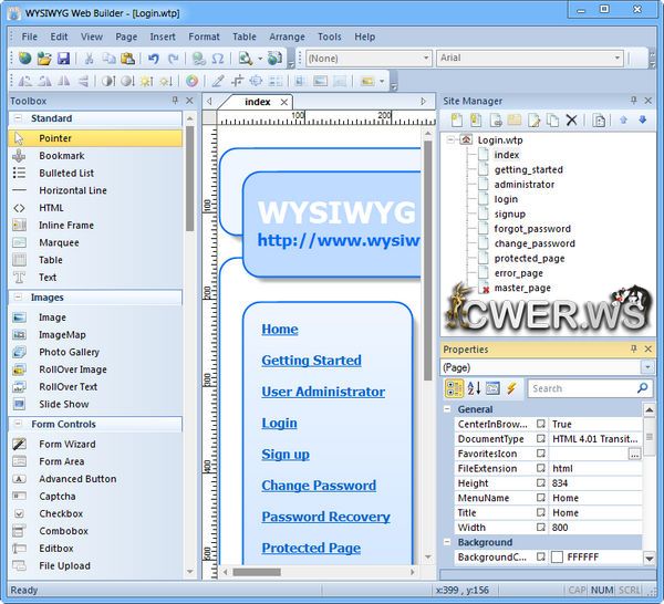 WYSIWYG Web Builder 8