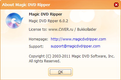 Magic DVD Ripper 6.0.2