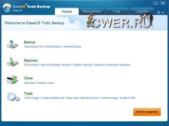 EASEUS Todo Backup Free 4.0