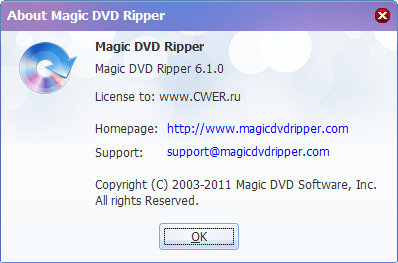 Magic DVD Ripper 6.1.0