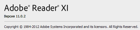Adobe Reader XI 11.0.2