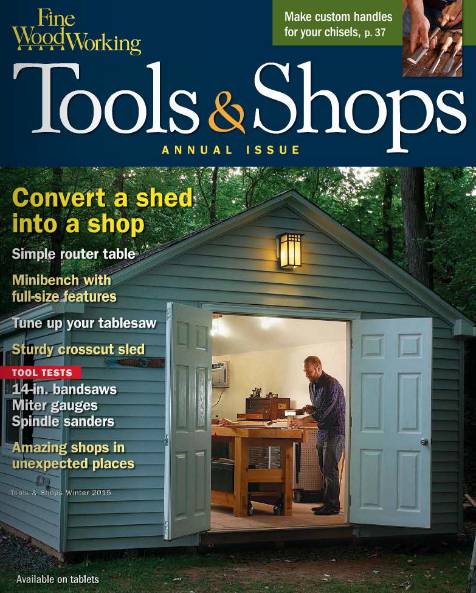 Fine Woodworking №244 (Winter 2014-2015). Tools & Shops