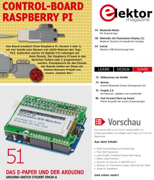 Elektor Electronics №10 (October 2016)с