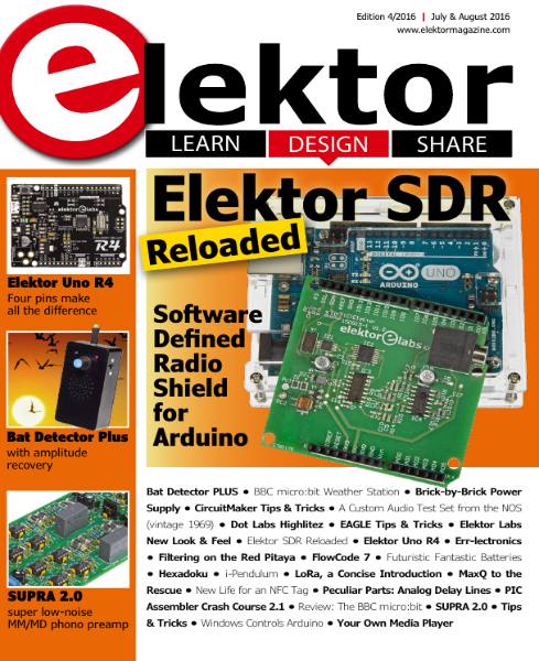 Elektor Electronics №№7-8 (July-August 2016) USA