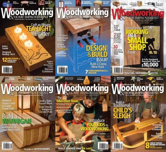 Canadian Woodworking & Home Improvement. Архив 2012