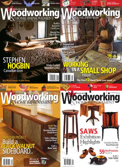 Canadian Woodworking & Home Improvement. Архив 2013