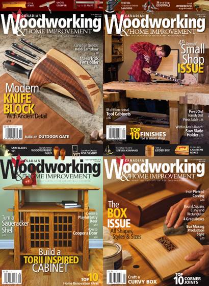 Canadian Woodworking & Home Improvement. Архив 2014