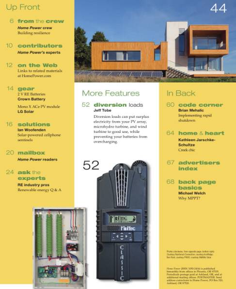 Home power №166 (March-April 2015)с1